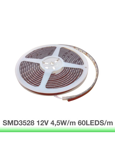 Tira LED SMD3528 IP67, 12V 4.5W/m, 60 LED/m, 5m