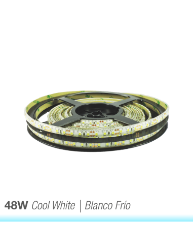 Tira LED SMD3528, IP68, 12V, 9W/M, 960 Lm/M, 120 LED/M, 5m