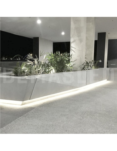 Tira LED SMD3528, IP68, 12V, 9W/M, 960 Lm/M, 120 LED/M, 5m