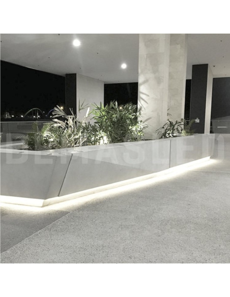Tira LED SMD3528, IP68, 12V, 9W/M, 960 Lm/M, 120 LED/M, 5m