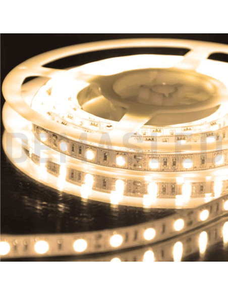 Tira LED SMD3528, IP68, 12V, 9W/M, 960 Lm/M, 120 LED/M, 5m