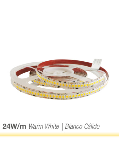 Tira LED SMD2835, 24V 24W/m, 240 LEDs/m, 5m
