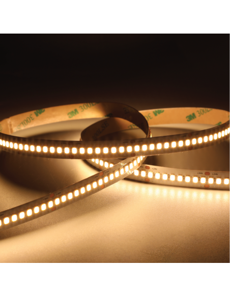 Tira LED SMD2835 24V 12W/m 1200lm/m 120 LEDs/m 8mm PBC, 5m
