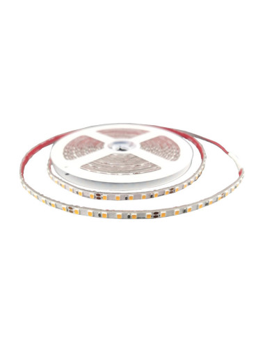 Tira LED SMD2835, 24V 12W/m de luz blanco calido, 1200 lm/m, 120 LEDs/m, 5m