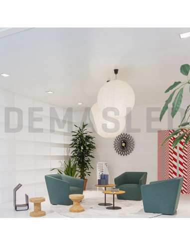 Panel LED cuadrado blanco, 22.3x22.3cm 18W 1440lm, empotrar