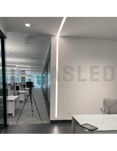 Panel LED cuadrado blanco, 22.3x22.3cm 18W 1440lm, empotrar