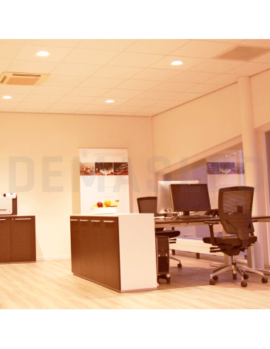 Panel LED redondo AJUSTABLE de 12cm, 12W 1020lm, Empotrar