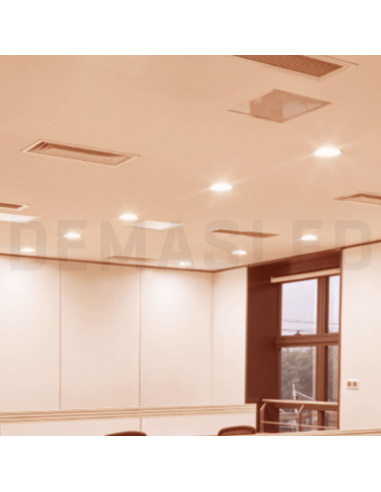 Panel LED redondo AJUSTABLE de 17cm, 18W 1620lm, Empotrar