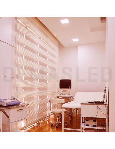 Panel LED cuadrado AJUSTABLE de 12x12cm 12W 1020lm, Empotrar