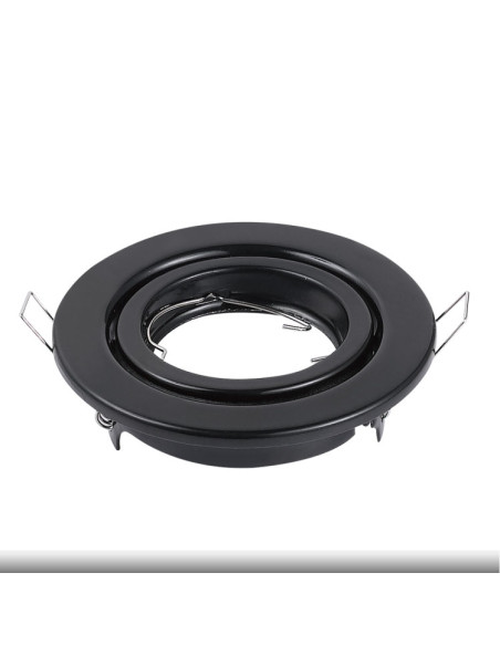 Aro Móvil 9.3cm Corte 6.5cm para lampara GU10 y MR16