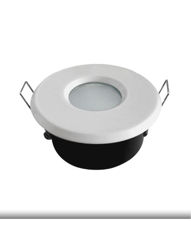 Aro Fijo 8.4cm Corte 6.8cm para lampara GU10 y MR16