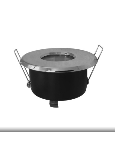 Aro Fijo 8.4cm Corte 6.8cm para lampara GU10 y MR16