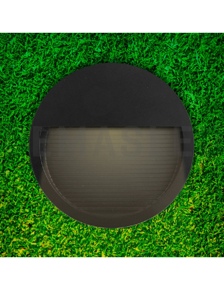 Aplique Exterior WALL ROUND LED 6W Blanco Neutro 12cm 220-240V