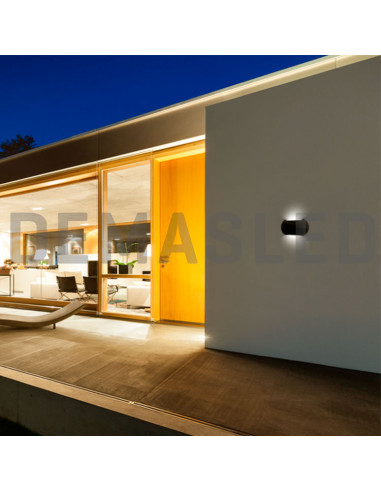 Aplique Exterior LED Bidireccional 10W Blanco Neutro 85-265V