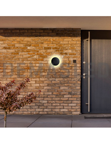 Aplique Exterior MOON LED 12W Blanco Neutro 15cm 450lm 85-265V