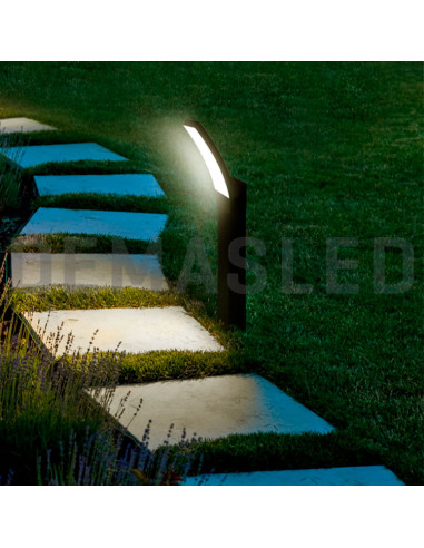 Baliza Exterior FLOOR CURVED LED 12W Neutro 1000lm 220-240V IP44