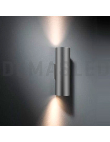 Aplique Exterior BIDIRECCIONAL para GU10, 10x9x15cm, 220-240V