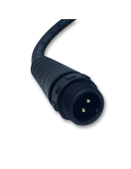 Conector Macho-Hembra para bañadores LED monocromáticos, 50cm