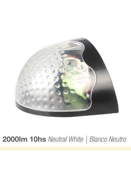 Aplique de pared LED Solar 150lm Blanco Neutro 4000°K IP65
