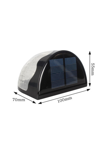Aplique de pared LED Solar 150lm Blanco Neutro 4000°K IP65