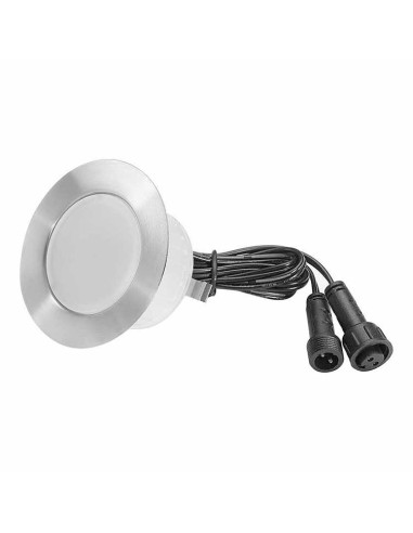 Luminaria empotrada en piso IP67, 12V 1W, RGB