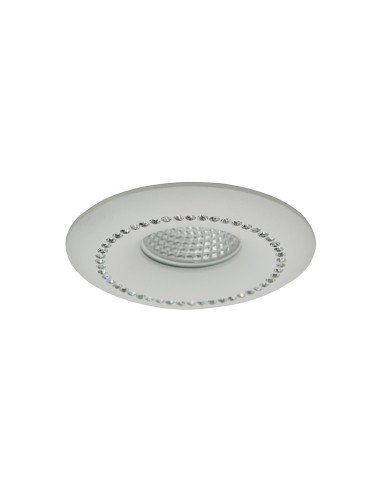 Aro fijo redondo con pedrería Ø98mm nc1768r