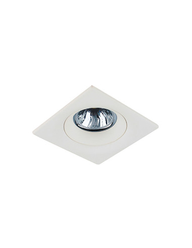 Aro fijo antideslumbrante cuadrado 88x88mm nc2002sq