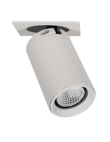 Foco empotrar para GU10 blanco mate texturizado