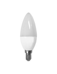Bombilla E14 C37 vela 6W