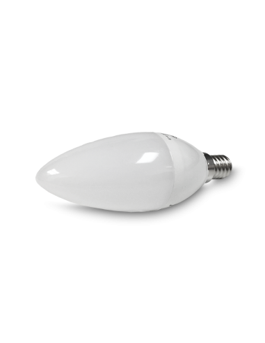 Bombilla E14 C37 vela 6W