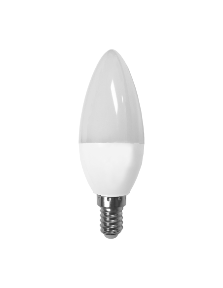 Bombilla E14 C37 vela 6W