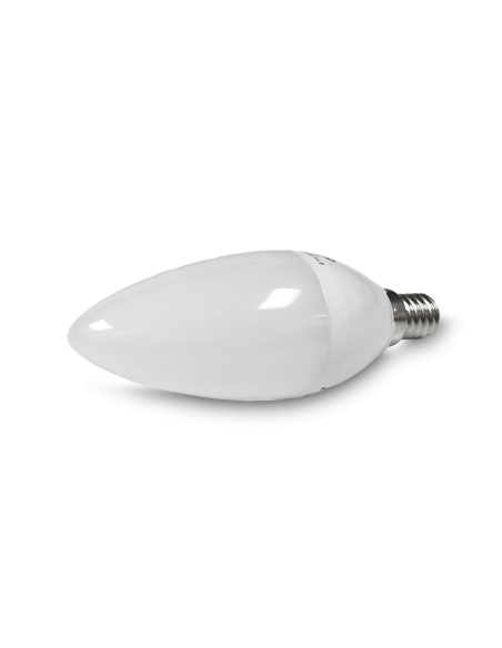 Bombilla E14 C37 vela 6W