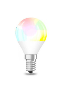 Bombilla E14 LED SmartHome G45 6W RGB+CCT