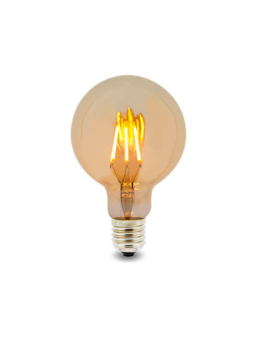 Bombilla G125 E27 Filamento Vintage 6W 2200K 12.5cm