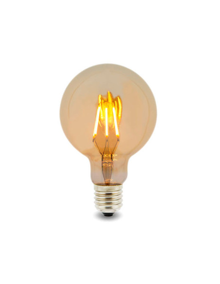 Bombilla G95 E27 filamento 6W 2300K
