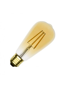 Bombilla LED E27 5W Filamento Pera Cálido 2200K 590lm