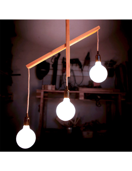 Bombilla LED E27 Globo 15W Blanco 806lm