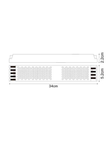 Fuente de Alimentación ULTRA SLIM 400W 24V encapsulada
