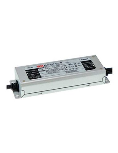 Fuente de Alimentación exterior IP67 200W 24V Mean Well