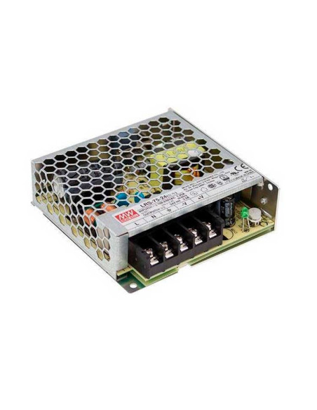 Fuente de Alimentación 75W 12V 6.25A Mean Well Interior