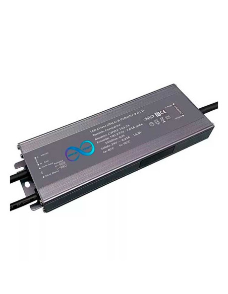 Fuente Regulable DALI PULSADOR 12-24V 150W 12.5A CVPD-150-12