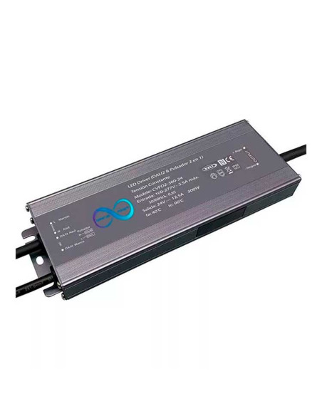 Fuente Regulable DALI PULSADOR 24V 300W 12.5A CVPD-300-24