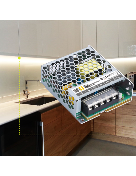 Fuente de Alimentación 36W 24V 1,5A