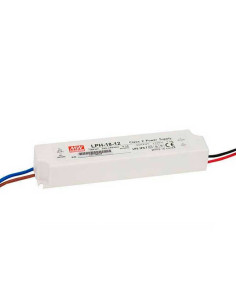 Fuente Switching Mean Well 24V 0.75A 18W 180-264VAC Exterior IP67