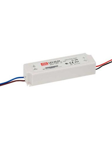 Fuente Switching Mean Well 12V 3A 36W, 90-264VAC Exterior IP67