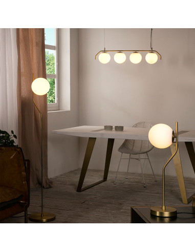 Colgante Maui 4 luces para E27