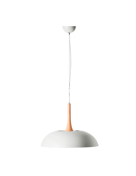 Colgante 1xE27 metal y madera Nórdico