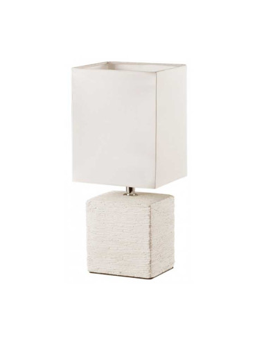 Lámpara mesa con pantalla para E14 Ping