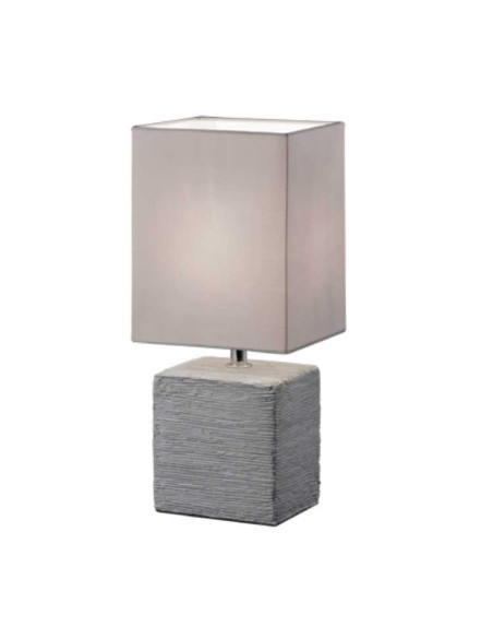 Lámpara mesa con pantalla para E14 Ping