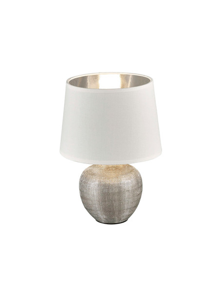 Lámpara de mesa con pantalla Luxor para E14
